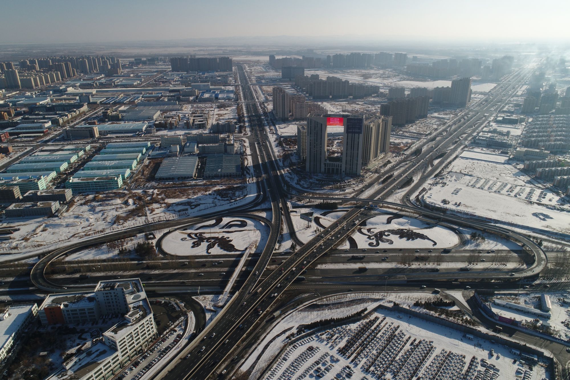 硅谷大街～四環路立交橋工程